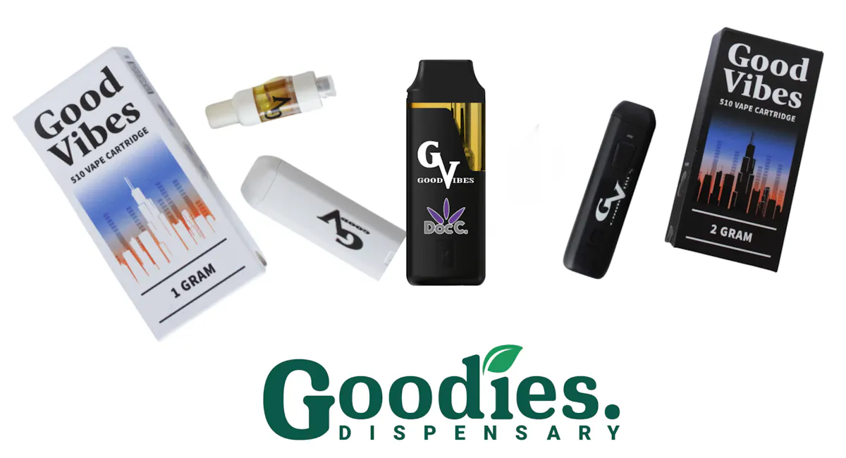 Shop Vape Cartridges & Disposables in Illinois | 510 & All-In-Ones | Goodies Dispensary Shop Vape Cartridges & Disposables in Illinois | 510 & All-In-Ones | Goodies Dispensary