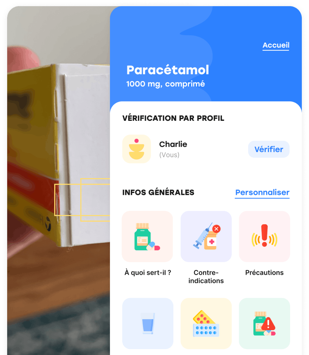 Scannez vos médicaments
