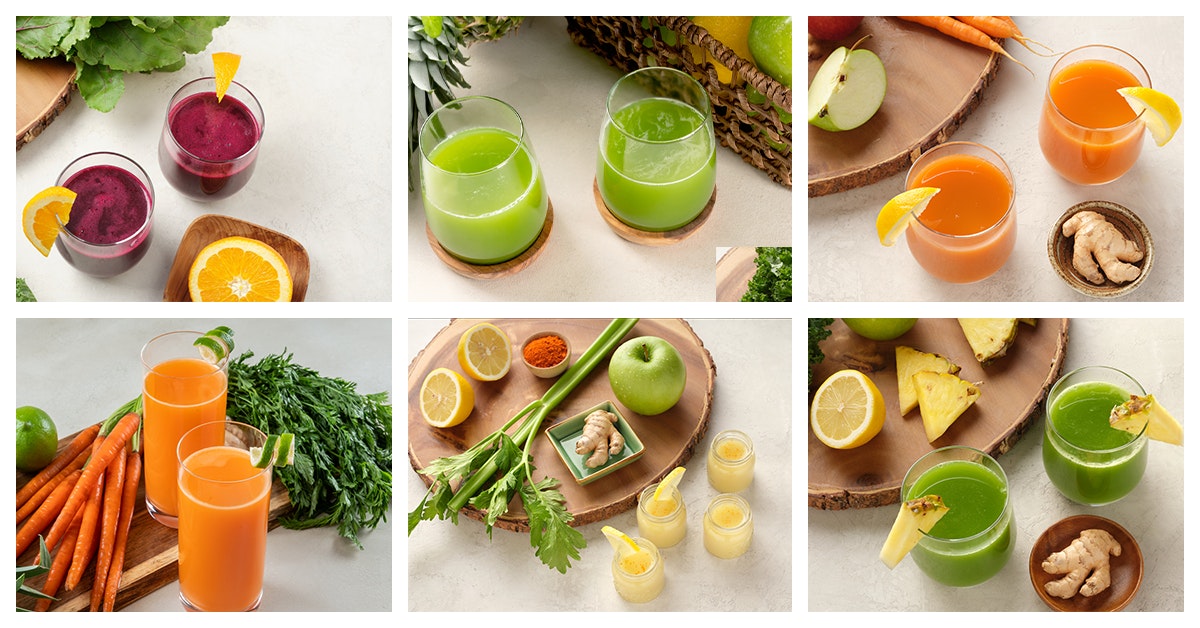 Juice recipes for gut health and inflammation hero image