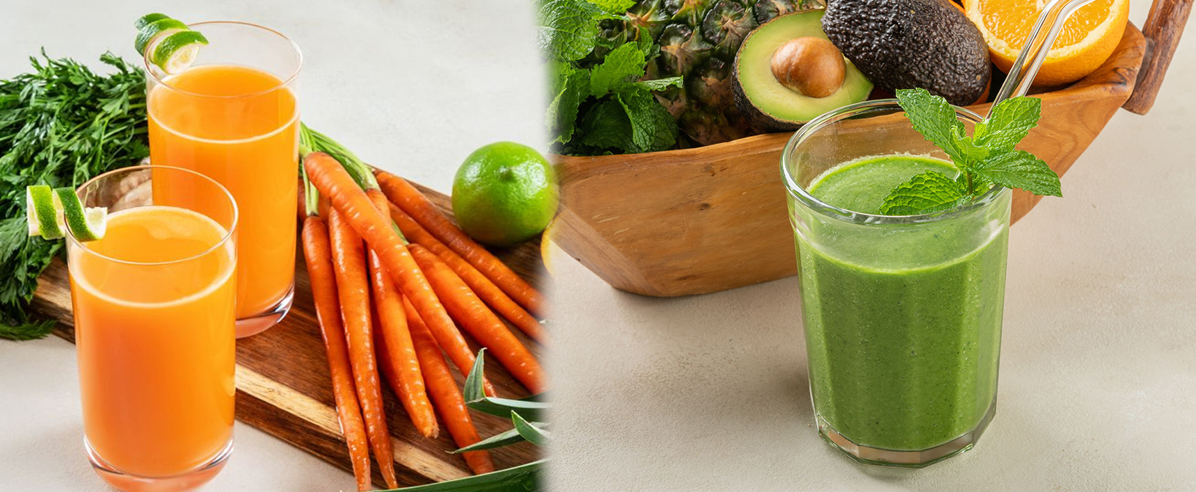 Difference between hotsell juicing and smoothies