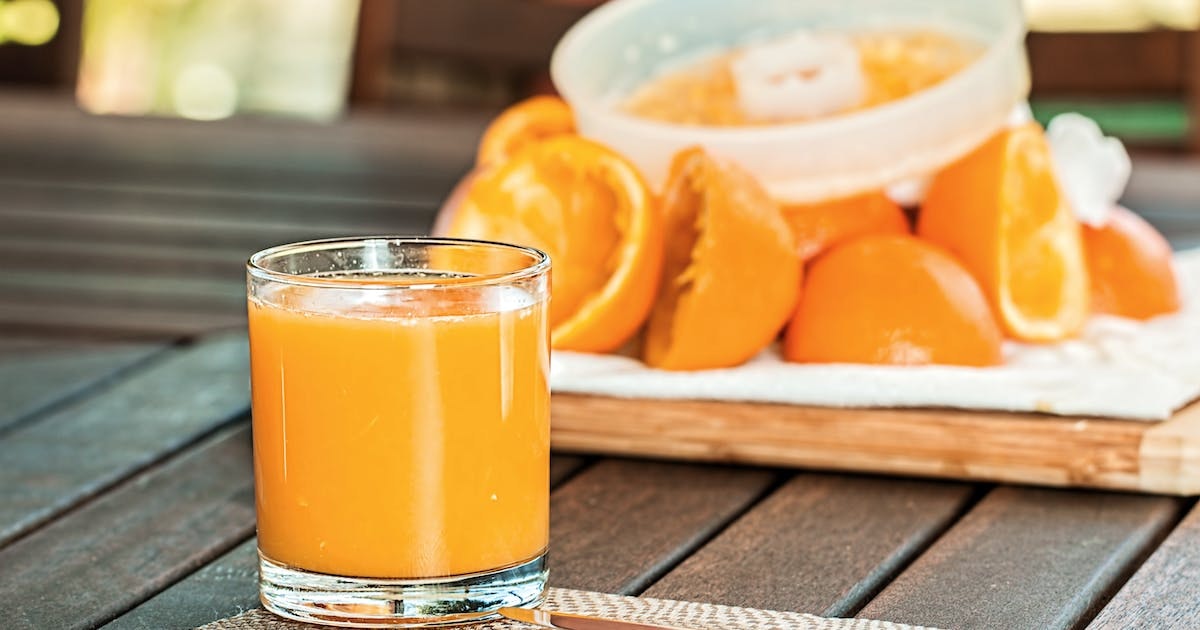 does orange juice have gluten?