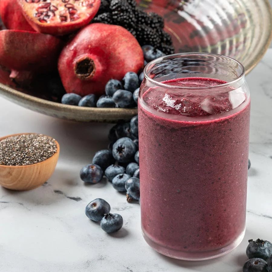 Mixed Berry Smoothie Recipe - Easy Healthy Breakfast