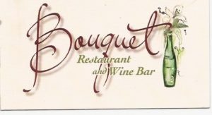 Stephen Williams, Bouquet Restaurant and Wine Bar –Covington, KY logo