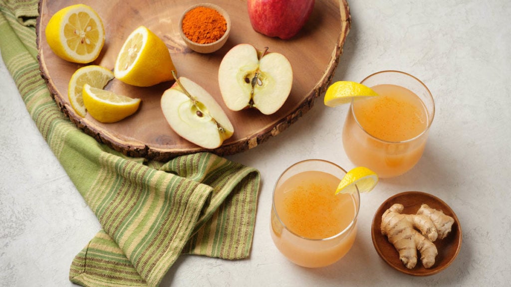 Apple Lemon Ginger Juice Cleanse Starter Recipe