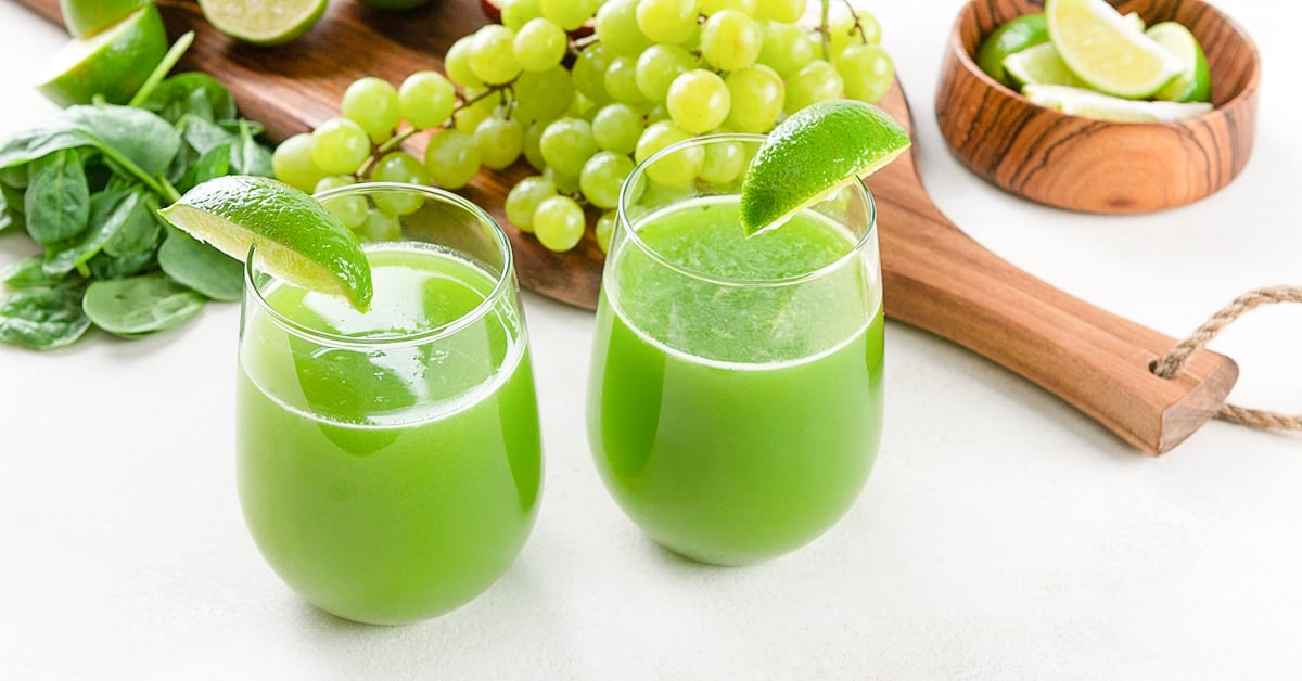 Apple on sale green juice