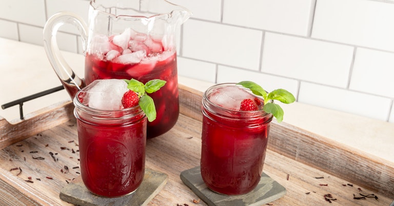 Juicy Raspberry Iced Tea