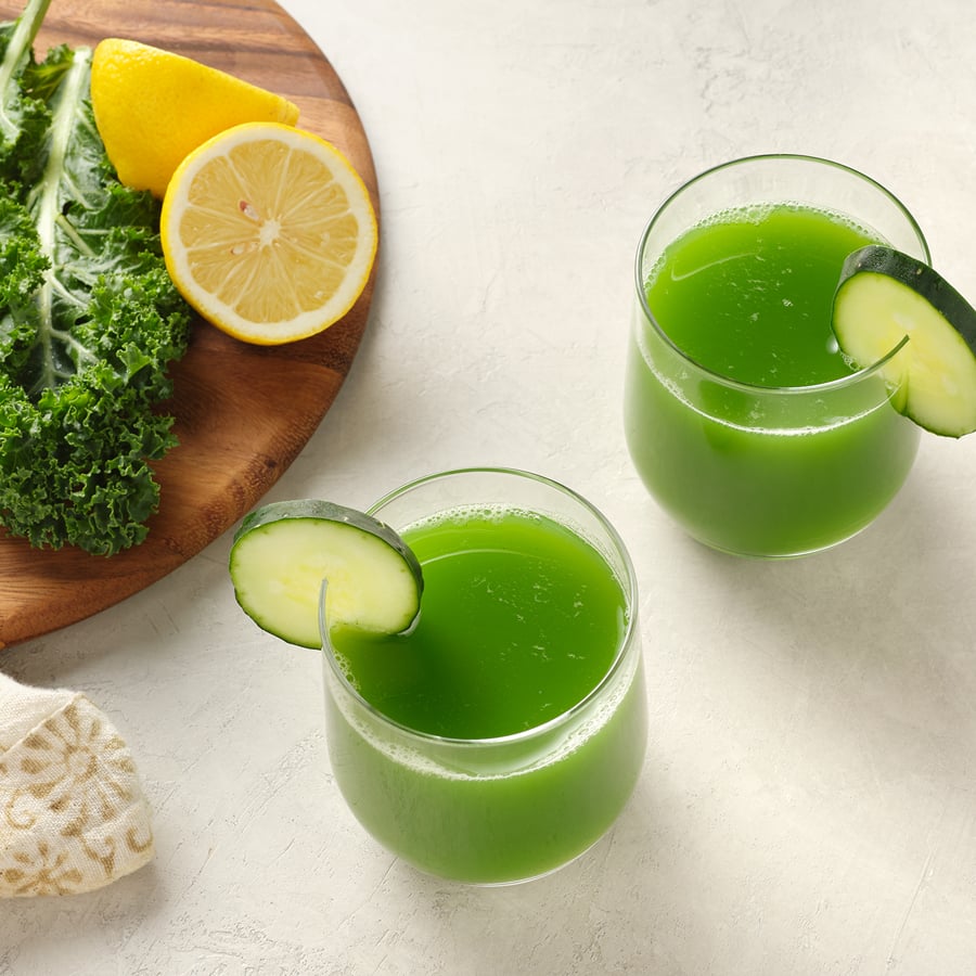 Kale cucumber juice best sale