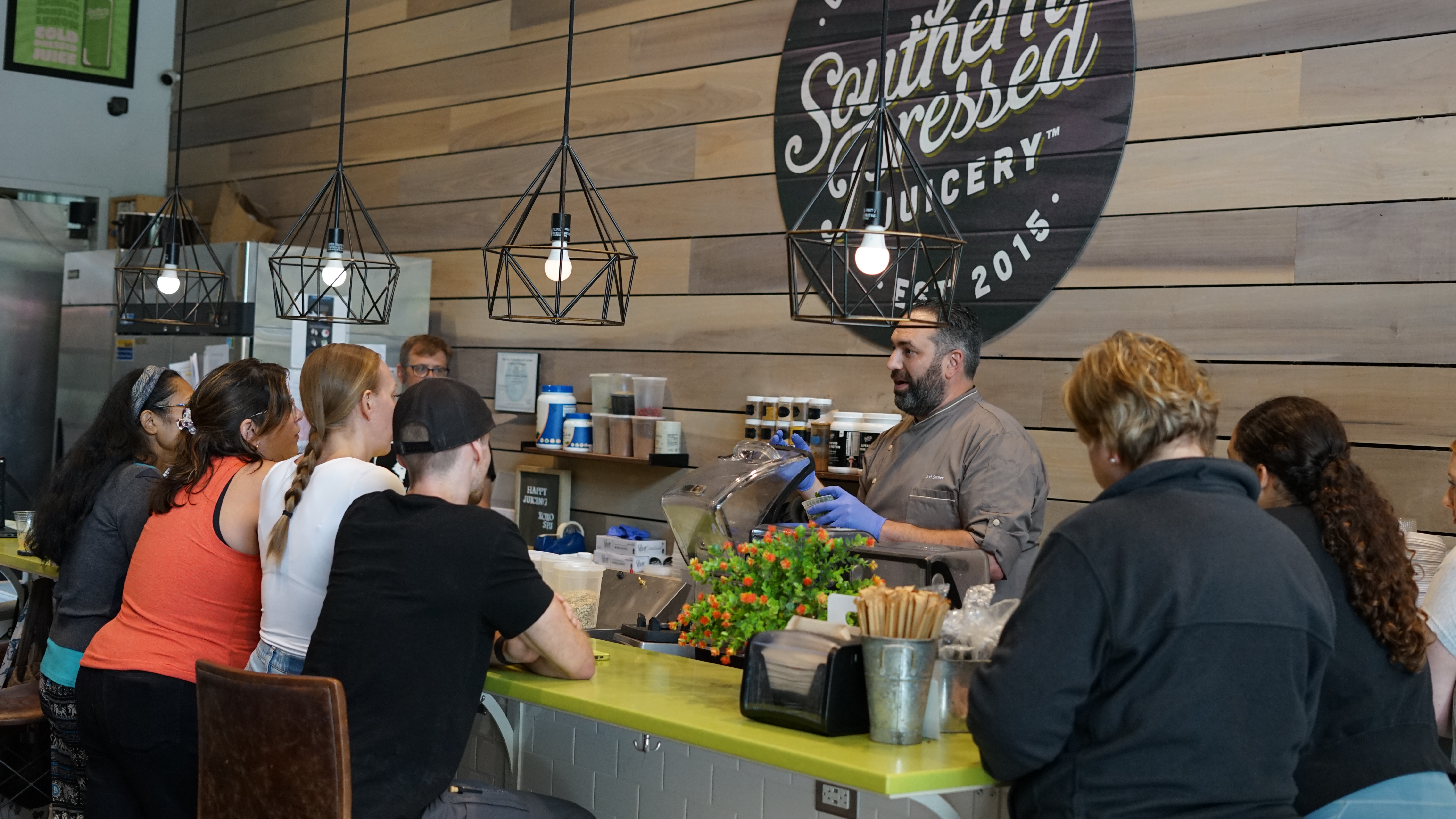 school of juice class photo