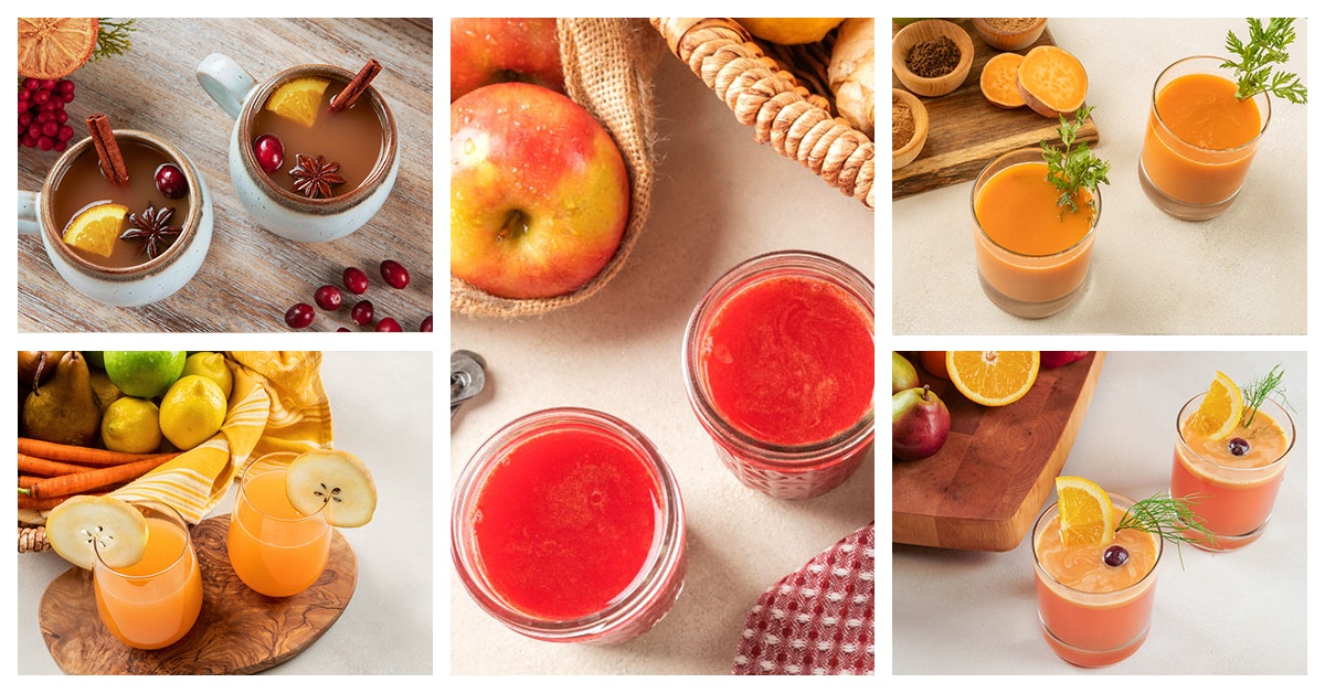 best fall juice recipes to make in your juicer