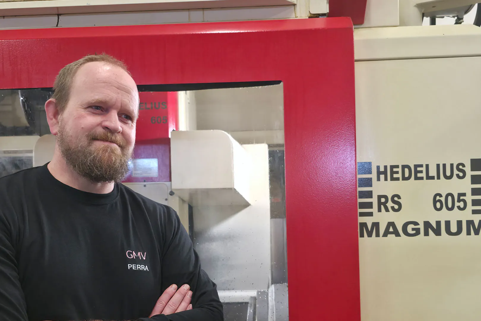 Per-Anders Eriksson med sin Hedelius RS 605
