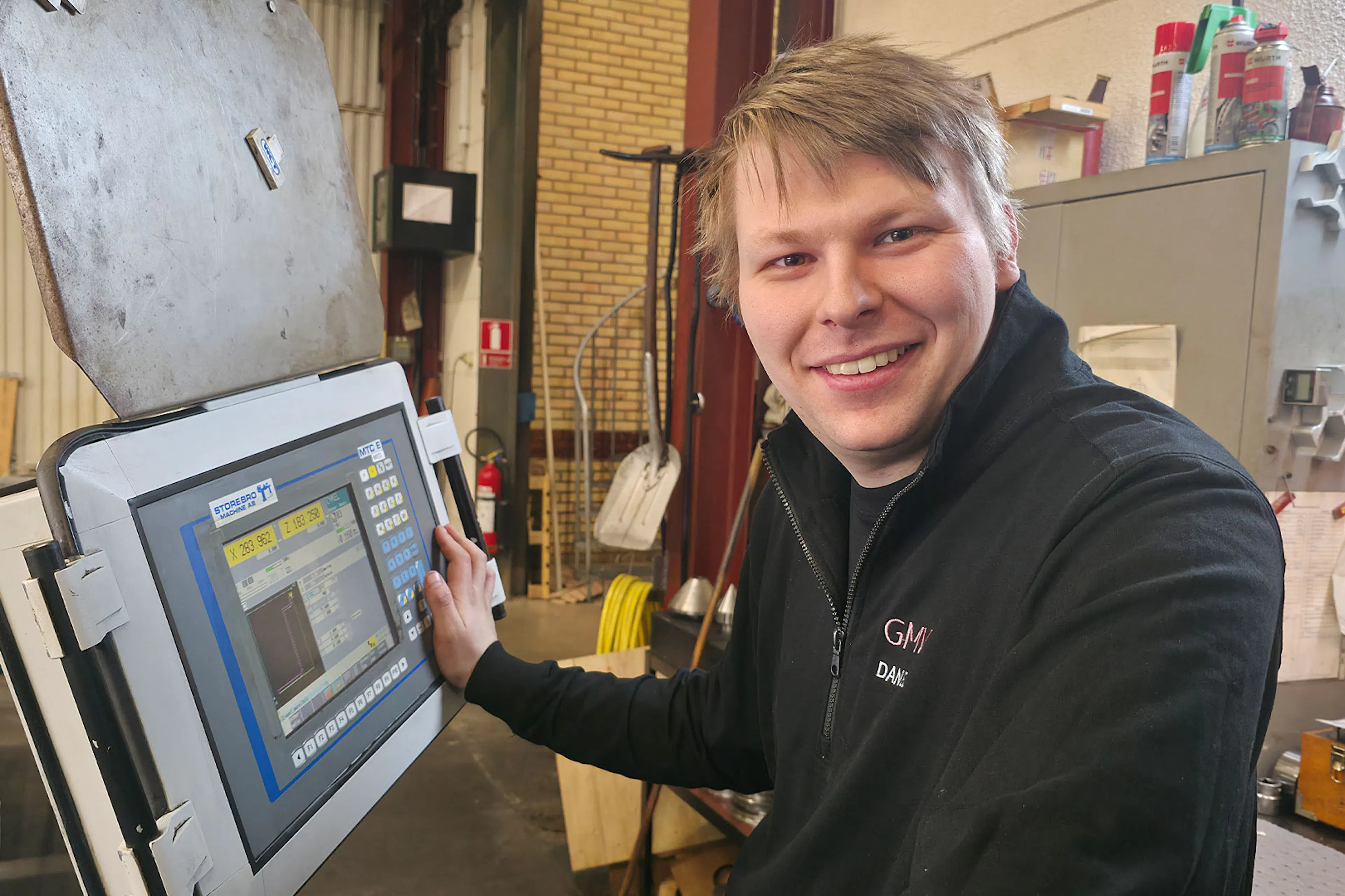 Daniel Bengtsson vid Storebro Alert 500