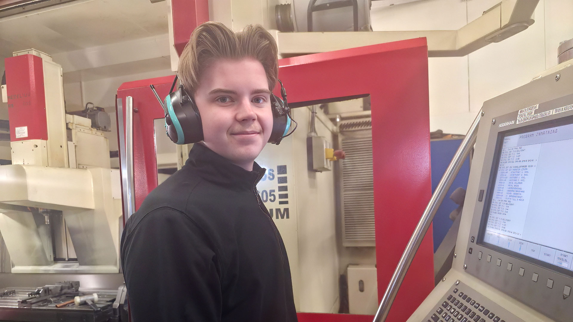 Nils Holmgren vid First MCV 1300