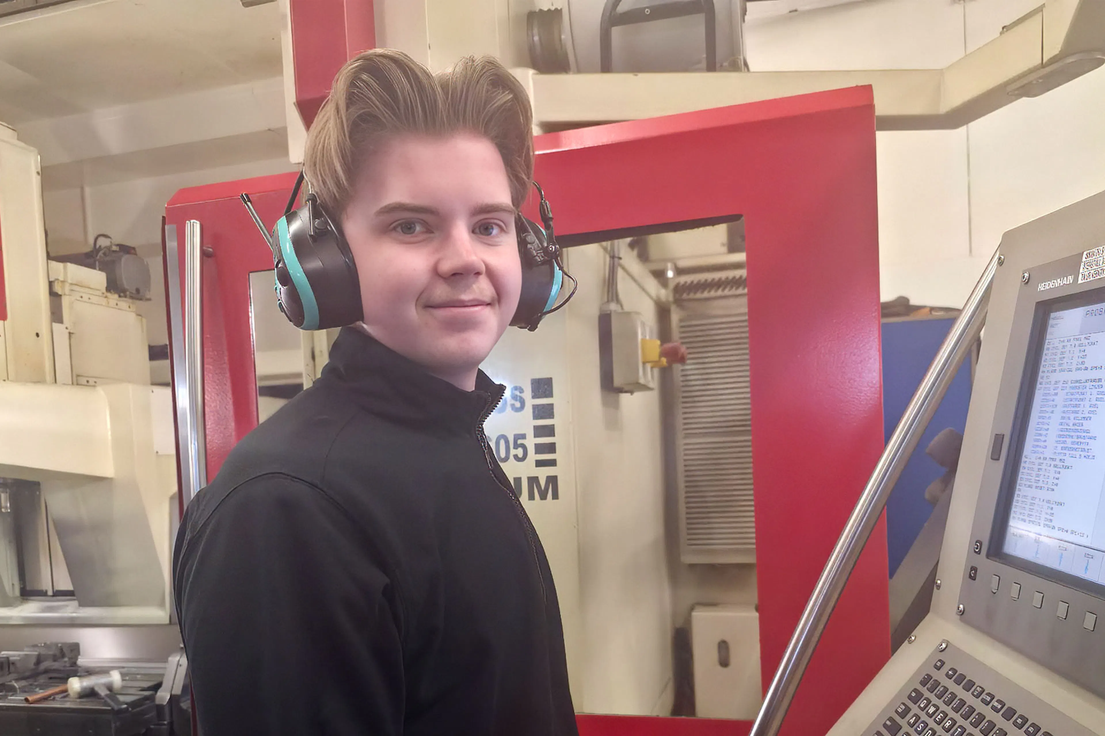 Nils Holmgren vid First MCV 1300