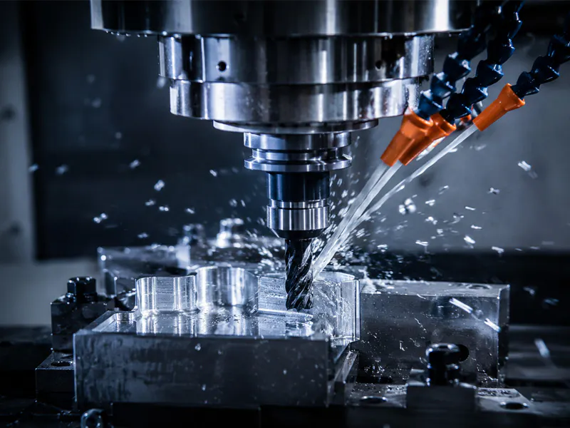 Hos GMV kan du få hjälp med komplex CNC-fräsning