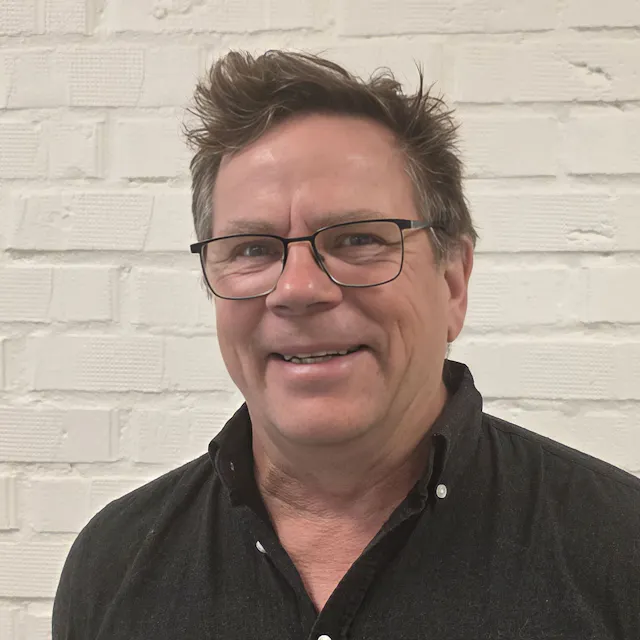 Niklas Åhman, produktionsledare på GMV