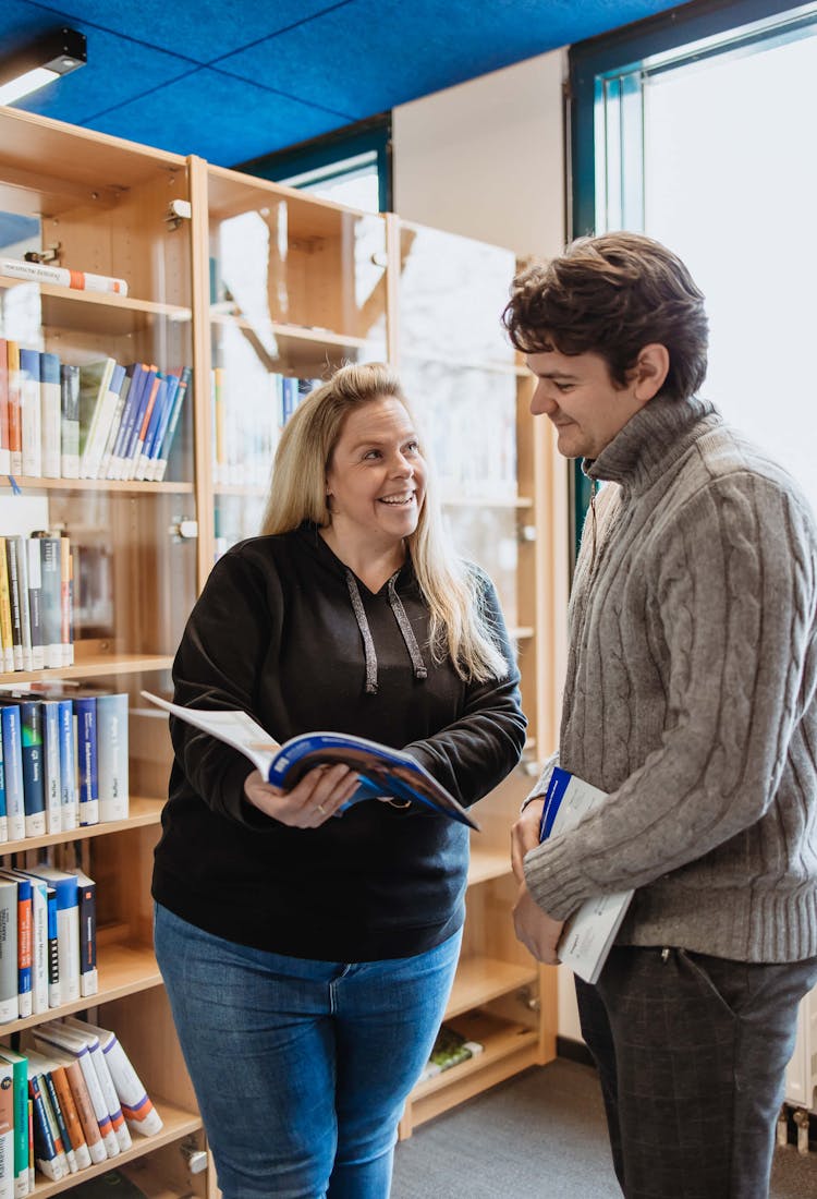 Austausch zwischen zwei Personen