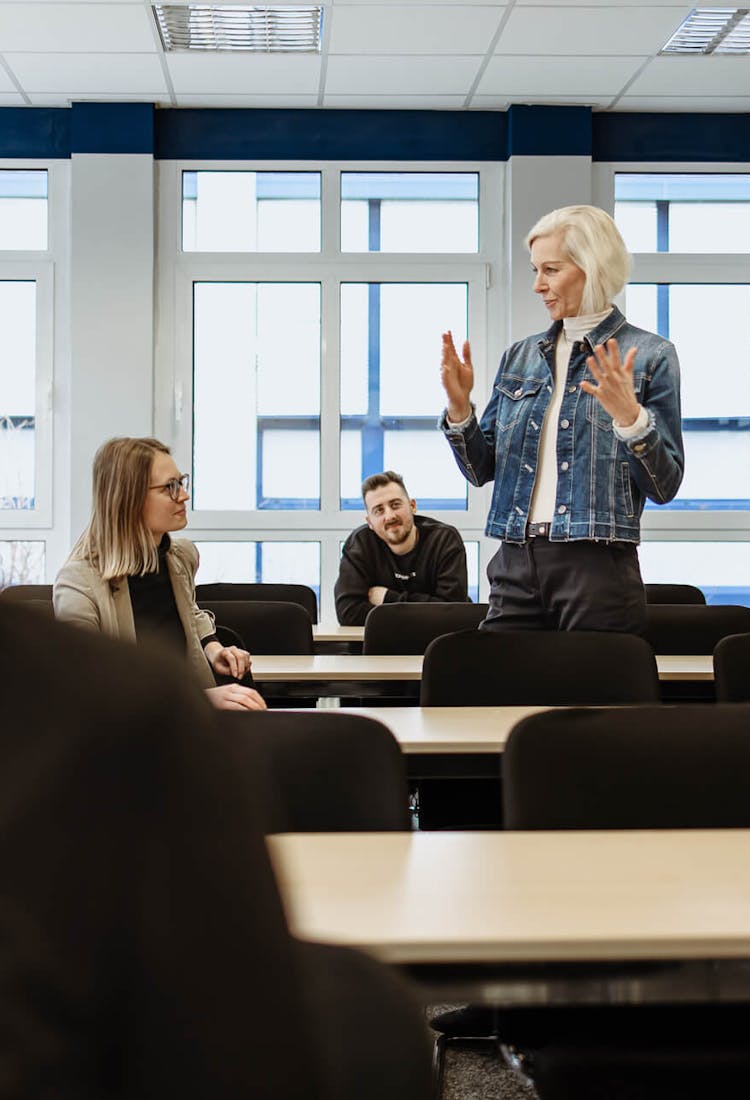 Unterrichtssituation bei gotoitcareer