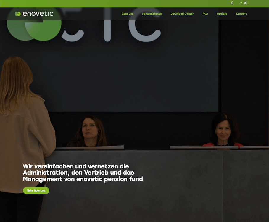 Website enovetic global SA