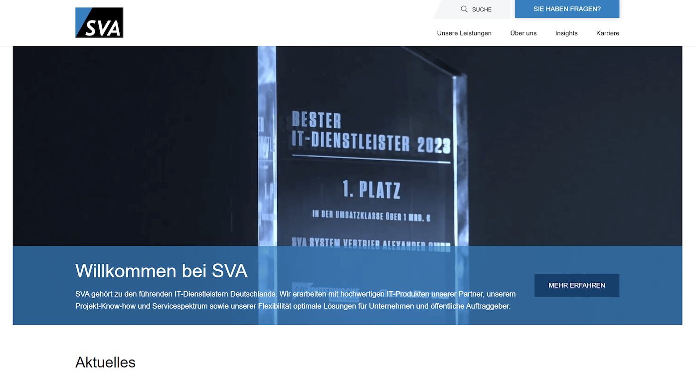 Website SVA