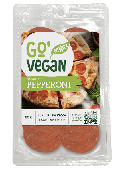 Go'Vegan smak av Pepperoni