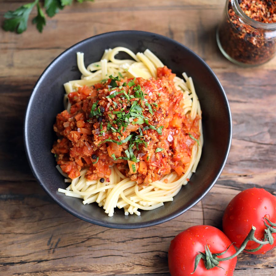 Spagetti bolognese - GoVegan