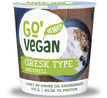 Go'Vegan alternativ til Yoghurt naturell, Gresk type
