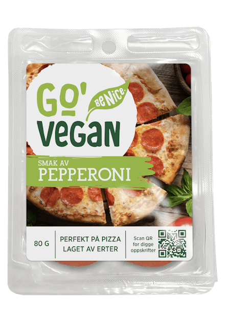 Go'Vegan smak av Pepperoni