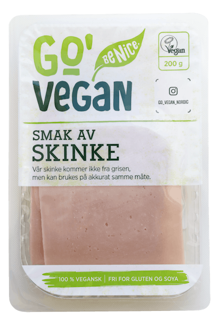 Go'Vegan smak av Skinke
