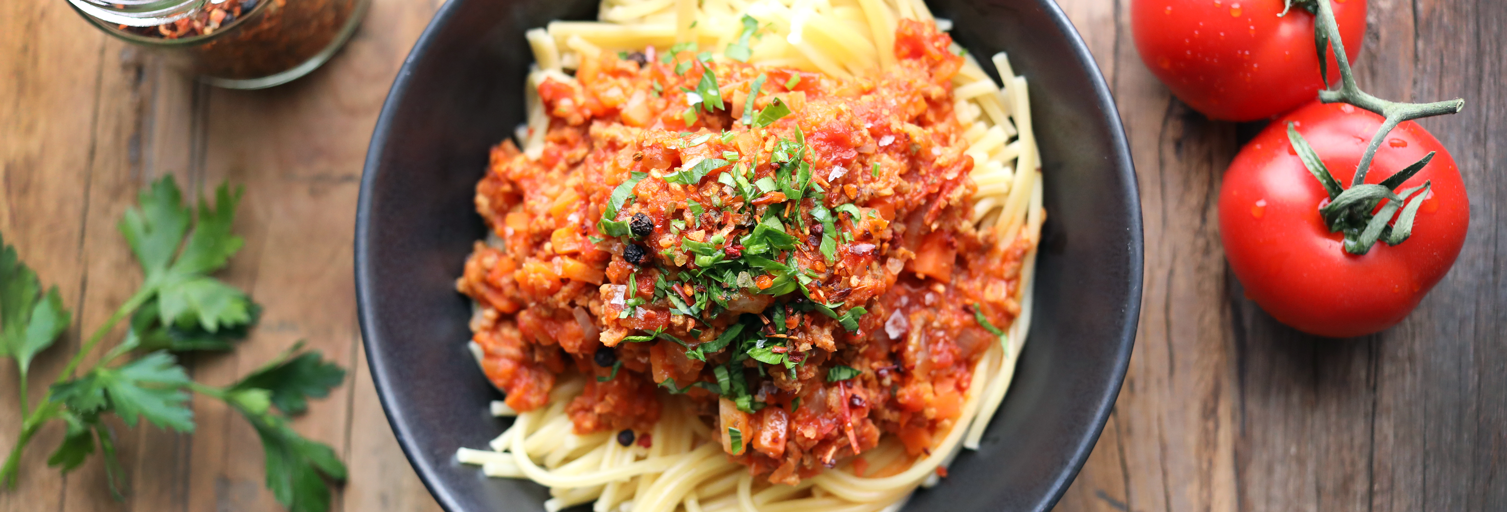 Spagetti Bolognese - GoVegan