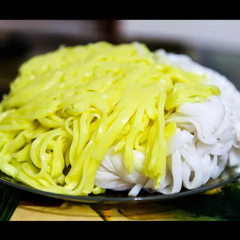 Turmeric Rice Noodles