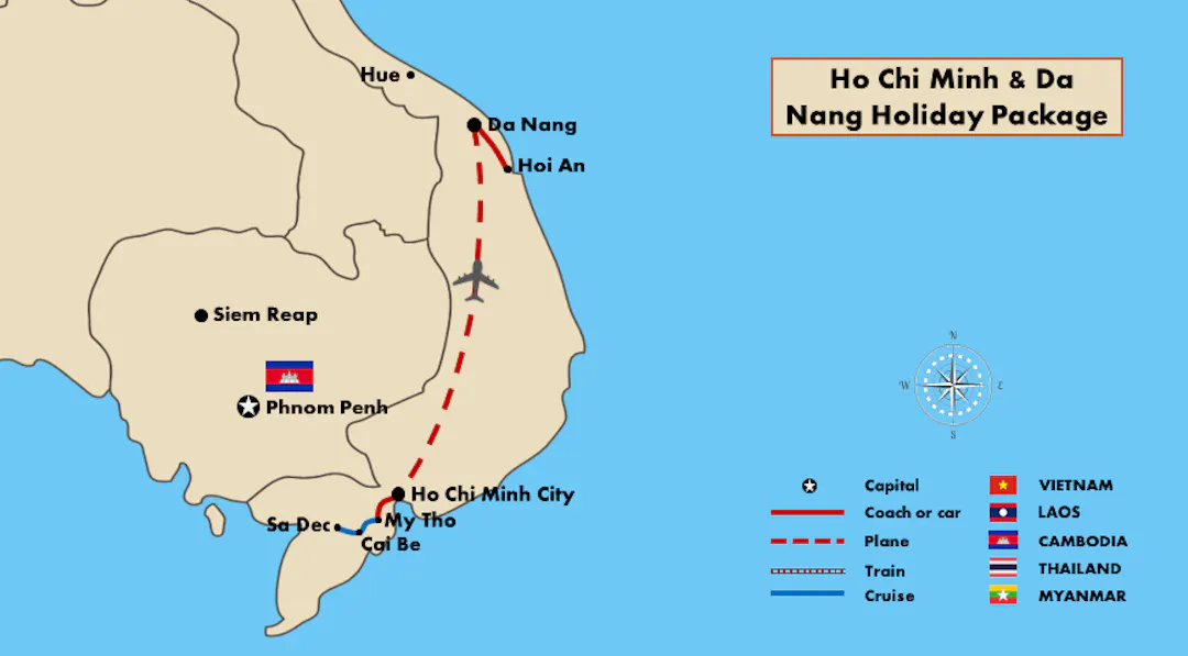 How to Get to Da Nang from Ho Chi Minh City