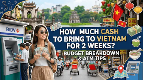 How Much Cash to Bring to Vietnam for 2 Weeks? Budget Breakdown & ATM Tips