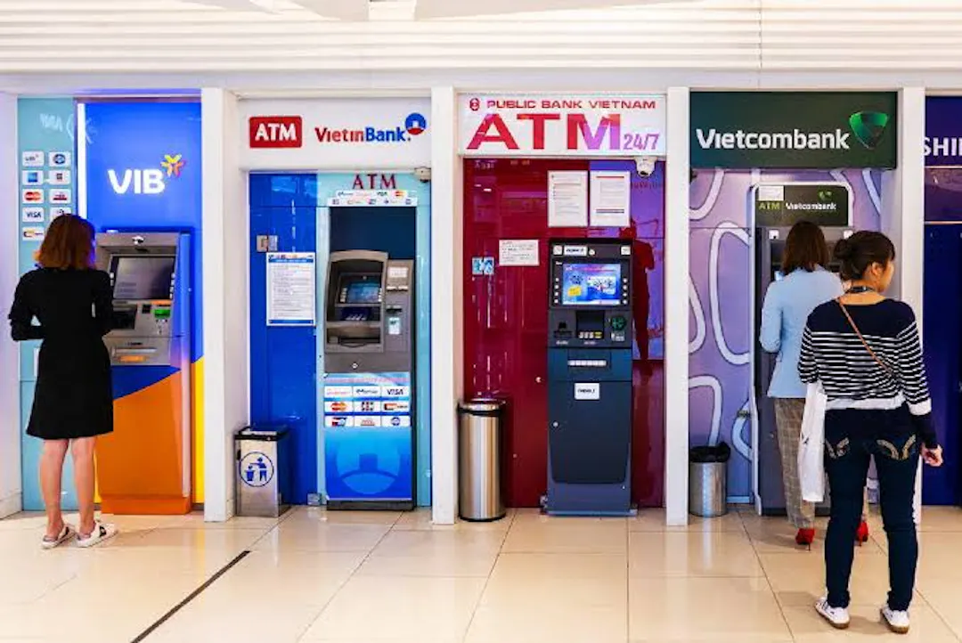 Using ATMs in Vietnam