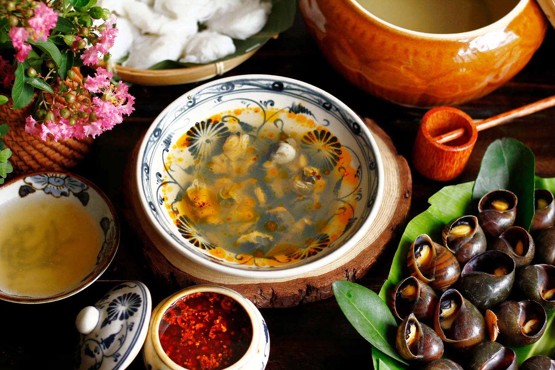 Bun Oc: Vietnam's Savory Snail Noodle Soup