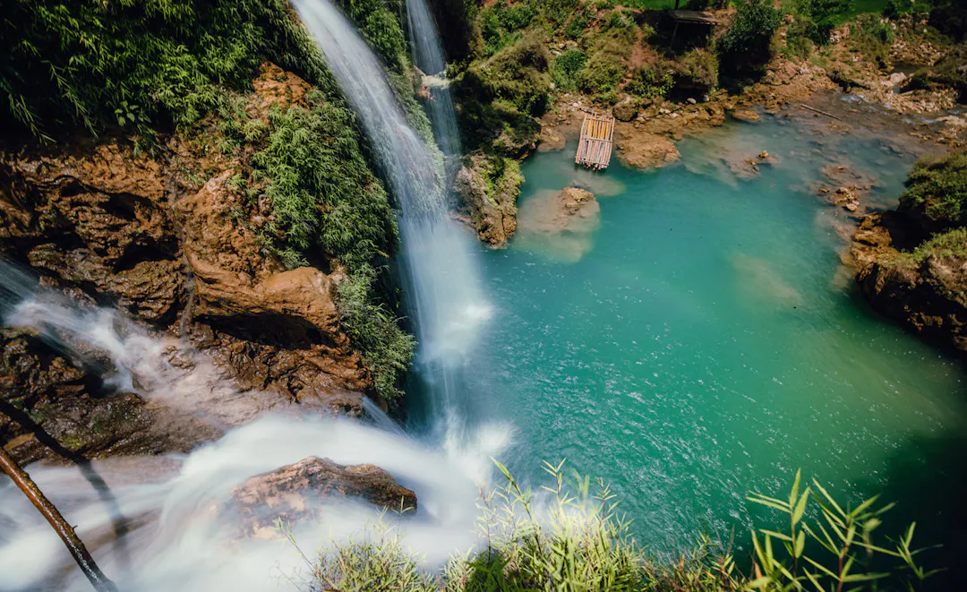 Nang Tien Waterfall, Moc Chau