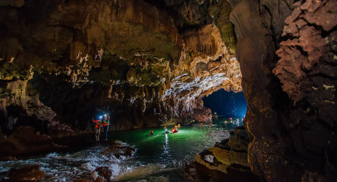 The Tu Lan Cave System: A Labyrinth of Water and Jungle