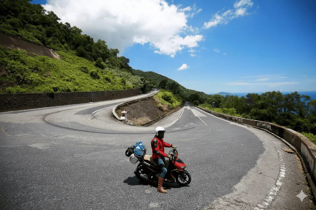 Conquering the Hai Van Pass on Two Wheels