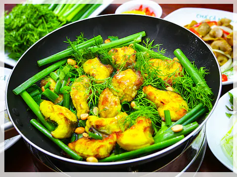 Turmeric-Marinated Fresh Fish