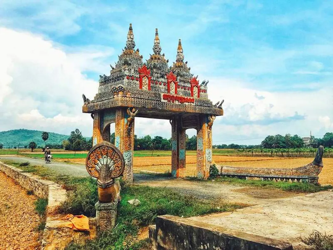 Hunt for "Heaven's Gate" on the Khmer Pagoda Trail