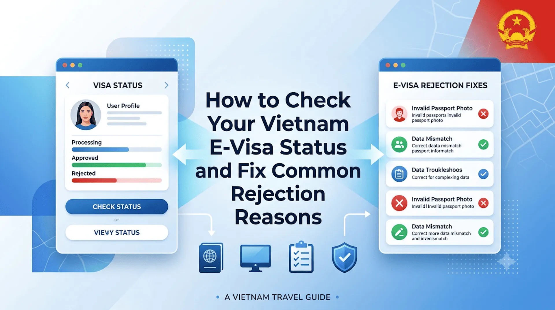 How to Check Your Vietnam E-Visa Status and Fix Common Rejection Reasons