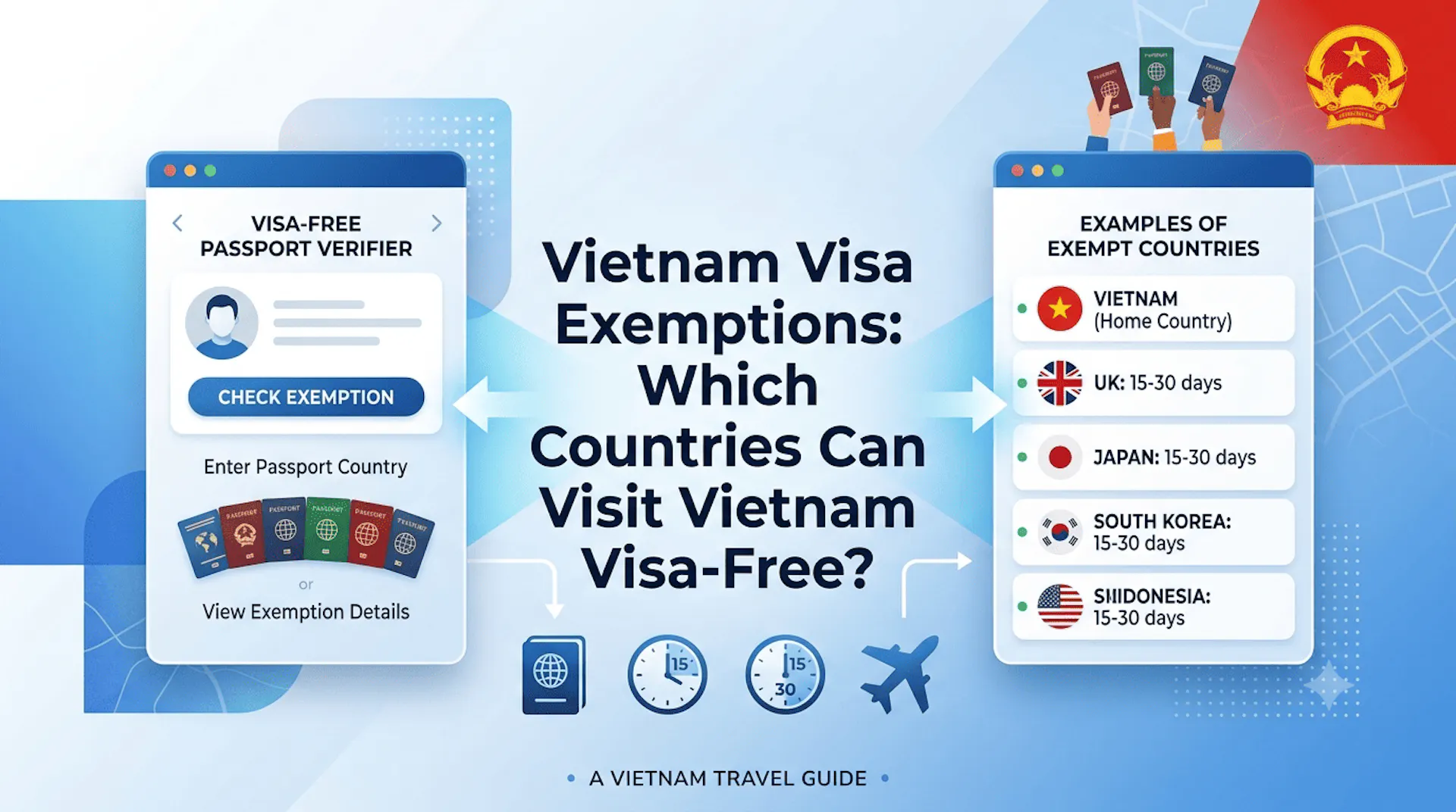 Vietnam Visa Exemptions: Which Countries Can Visit Vietnam Visa-Free?