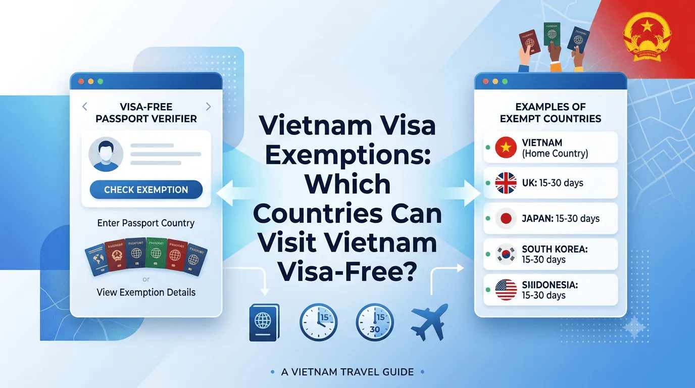 Vietnam Visa Exemptions: Which Countries Can Visit Vietnam Visa-Free?