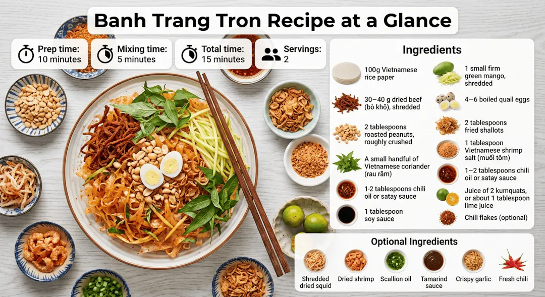 Banh Trang Tron Recipe at a Glance