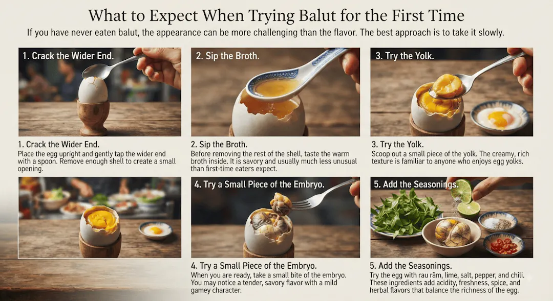 What to Expect When Trying Balut for the First Time