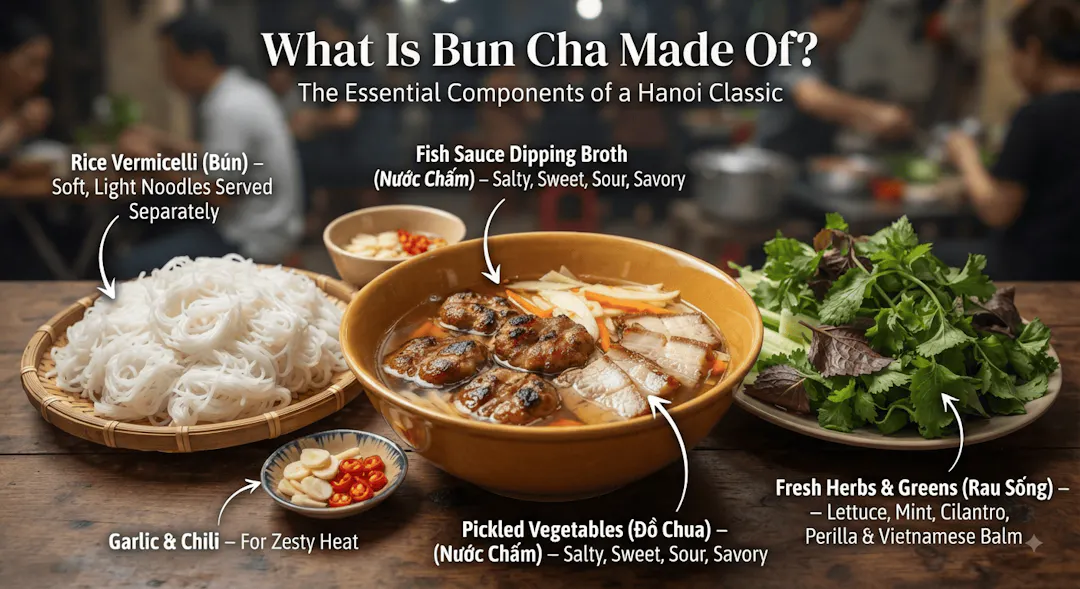 What Is Bun Cha Made Of?