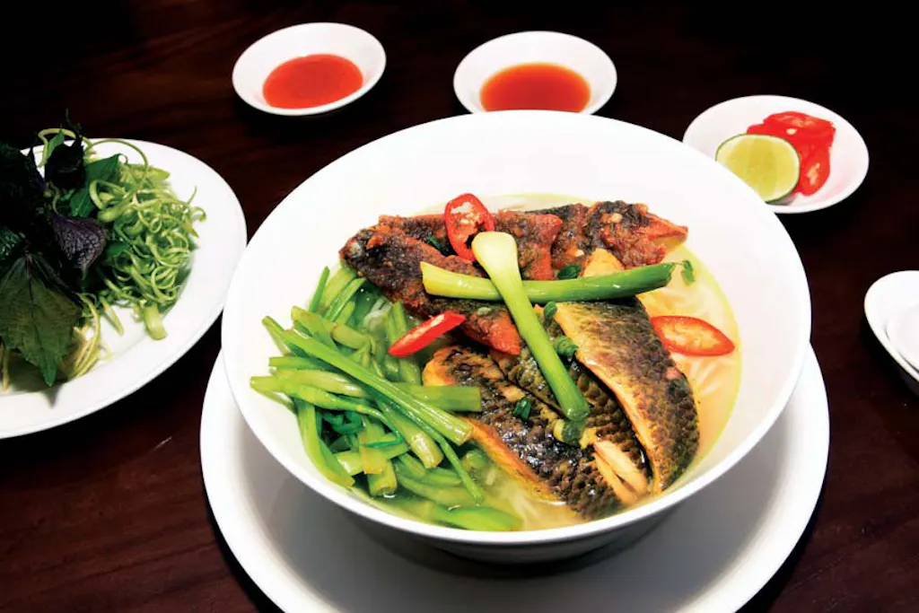 Signature Ingredients of Bún Cá Rô Đồng