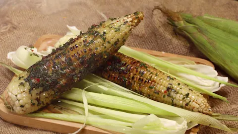Grilled Corn: Vietnam's Smoky Street Food Snack