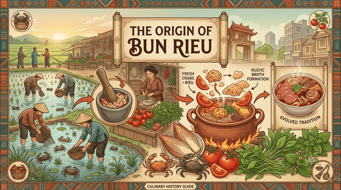 The Origin of Bun Rieu