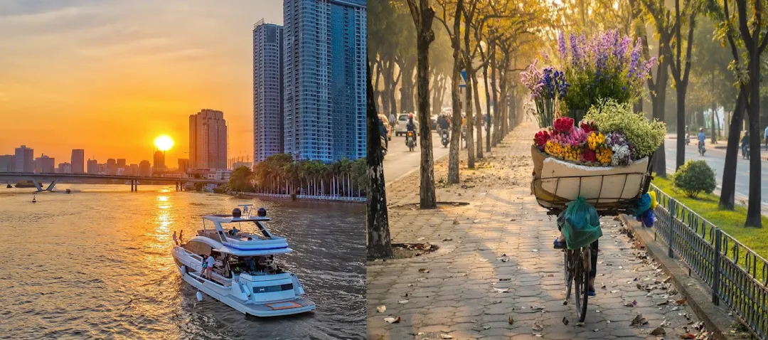 Hanoi vs Ho Chi Minh City for Weather