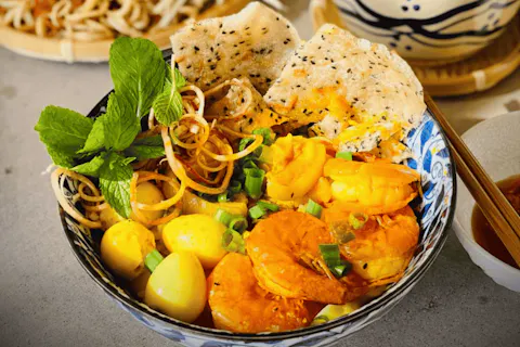 Mì Quảng: Vietnam's Turmeric Rice Noodle Dish